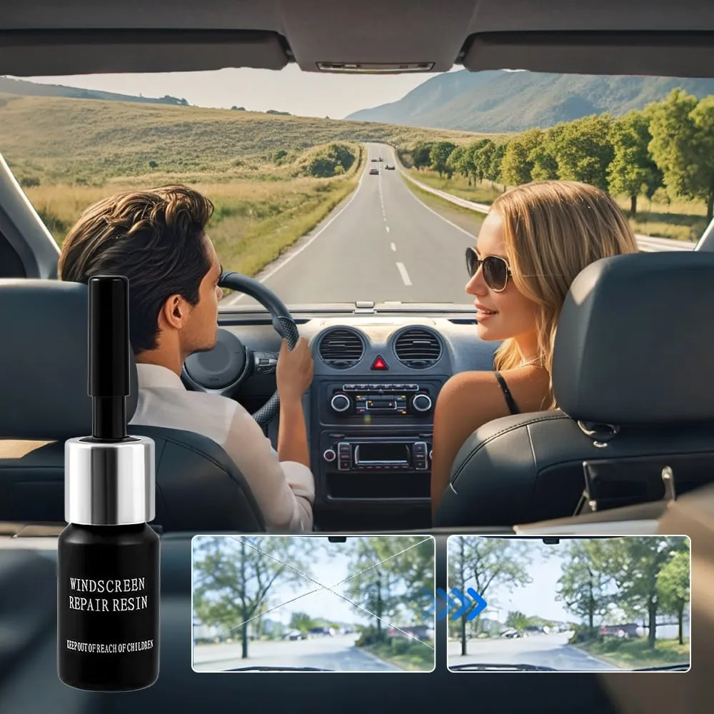 Windshield repair restores driving visibility